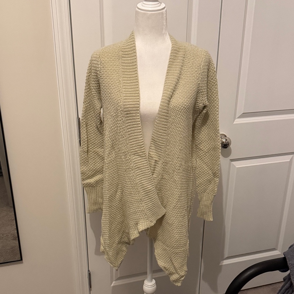 BB Dakota Cream Knit Cardigan